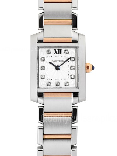 Cartier Tank Francaise WE110004 Quartz Watch Size S
