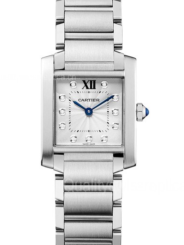 Cartier Tank Francaise WE110007 Quartz Watch Size M