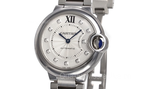 Cartier Ballon Bleu WE902074 Automatic Watch 33mm 