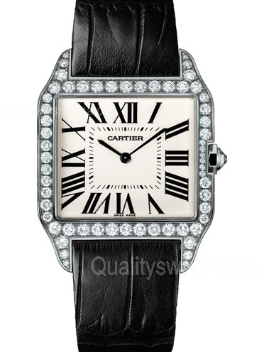 Cartier Santos-Dumont Handwound Watch WH100651-44.48mm 