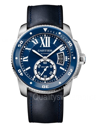 Cartier Calibre Diver WSCA0010 Automatic Watch Blue Dial