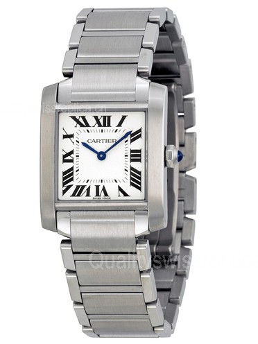 Cartier Tank Francaise WSTA0005 Quartz Watch Size M