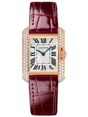 Cartier Tank Anglaise WT100013 Quartz Watch Size S