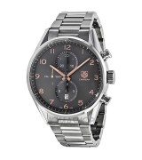 TAG Heuer Carrera Automatic Chronograph Anthracite Dial Mens Watch CAR2013.BA0799