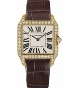  Cartier Santos Quartz Cartier 2824 Ladies Watch WH100451