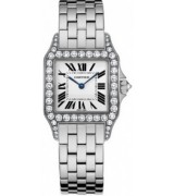  Cartier Santos Quartz Cartier2824 Ladies Watch WF9004Y8