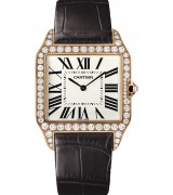  Cartier Santos Quartz Cartier157 Ladies Watch WH100351