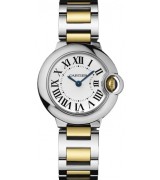  Cartier Ballon Bleu W2BB0010 Quartz Watch 28mm