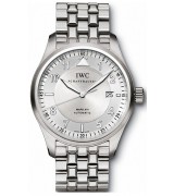 IWC Pilot Mark XVI Swiss Automatic Watch IW325505-White Dial-Steel Strap