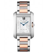 Cartier Tank Anglaise WT100032 Quartz Watch Size M