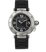 Cartier Pasha Black Swiss 2824 Automatic Man Watch W31077U2