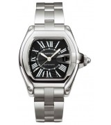 Cartier Roadster Black Swiss 2824 Automatic Man Watch W62041V3