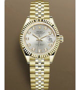 Rolex Lady-Datejust 279178-0016 Automatic Watch Silver Dial 28mm