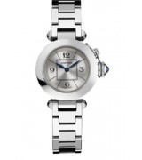  Cartier Pasha White Swiss Quartz Ladies Watch W3140007