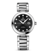 Omega De Ville Ladymatic Automatic Watch Black Dial 34mm  