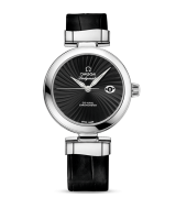 Omega De Ville Ladymatic Automatic Watch Black Dial 34mm  