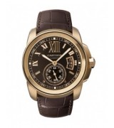 Cartier Calibre de Cartier Chocolate Swiss Automatic Man Watch W7100007