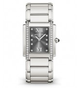  Patek Philippe Twenty~4 Quartz Swiss E 15 Ladies Watch 4910/10A-010 Gray Dial