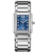 Patek Philippe Twenty~4 Quartz Swiss E 15 Ladies Watch 4910/10A-012 Blue Dial