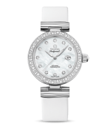 Omega De Ville Ladymatic Automatic Watch White MOP Dial 34mm  