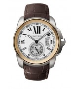 Cartier Calibre de Cartier White Swiss 2824 Automatic Man Watch