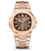 Patek Philippe Nautilus Automatic Watch 5711/1R-001 Light Brown Gradated Dial 40mm