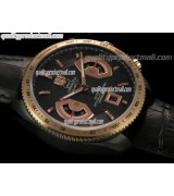 Tag Heuer Grand Carrera Caliber 17 RS2 Limited Automatic Chronograph 18K Rose Gold-Black Leather Strap