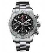 Breitling Avenger II Automatic Chronograph Black Dial 48mm