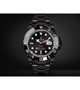 Submariner Date Automatic Watch Black Dial By Blaken