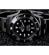 Sea-Dweller Automatic Watch Black Dial By Blaken