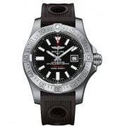 Breitling Avenger II Seawolf Swiss Automatic Watch Black Dial 45mm