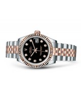 Rolex Datejust Ladies 178271-0017 Swiss Automatic Black Dial 31MM