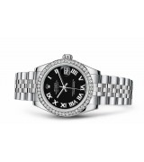 Rolex Datejust Ladies 178384-0039 Swiss Automatic Black Dial 31MM