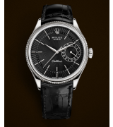 Rolex Cellini Date 50519 Swiss Automatic Watch Black Dial 39MM