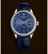 Rolex Cellini Date 50519 Swiss Automatic Watch Blue Dial 39MM