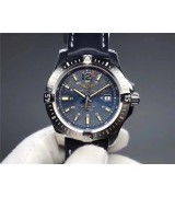 Breitling Colt Automatic Watch Black Dial 45mm