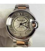 Cartier Ballon Bleu Automatic Watch 33mm Rose Gold