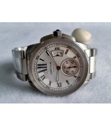 Cartier Calibre de Cartier White Swiss Automatic Man Watch W7100015
