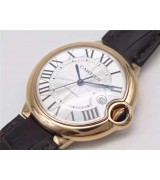 Cartier Ballon Bleu Swiss eta2892Automatic Watch Rose Gold W6900651 42mm