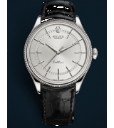 Rolex Cellini Dual Time 50509 Swiss Automatic Watch Steel Dial