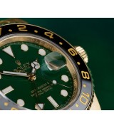 Rolex GMT-Master II 116718LN Swiss Automatic Green Dial Full Gold