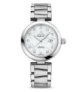 Omega De Ville Ladymatic Automatic Watch White MOP Dial 34mm  