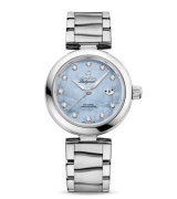 Omega De Ville Ladymatic Automatic Watch Ice-Blue Dial 34mm  