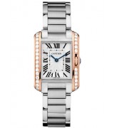 Cartier Tank Anglaise W3TA002 Quartz Watch Size S