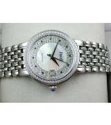 Piaget Dancer Automatic Watch Diamonds MOP Dial 36mm 