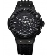 Hublot Big Bang Automatic Watch Full Black Dial 42mm 