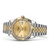 Rolex Datejus II 126333-0012 Swiss 3235 Automatic Gold Dial 41MM