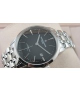 Vacheron Constantin Patrimony Black Swiss 2824 Automatic Man Watch