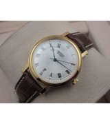 Breguet Classique Gold Swiss 2824 Automatic Man Watch 4927