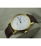 Breguet Classique Gold Swiss 2824 Automatic Man Watch Small Second